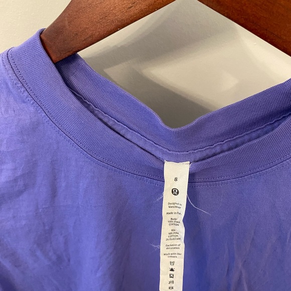 NWOT lululemon crop shirt - Picture 2 of 5